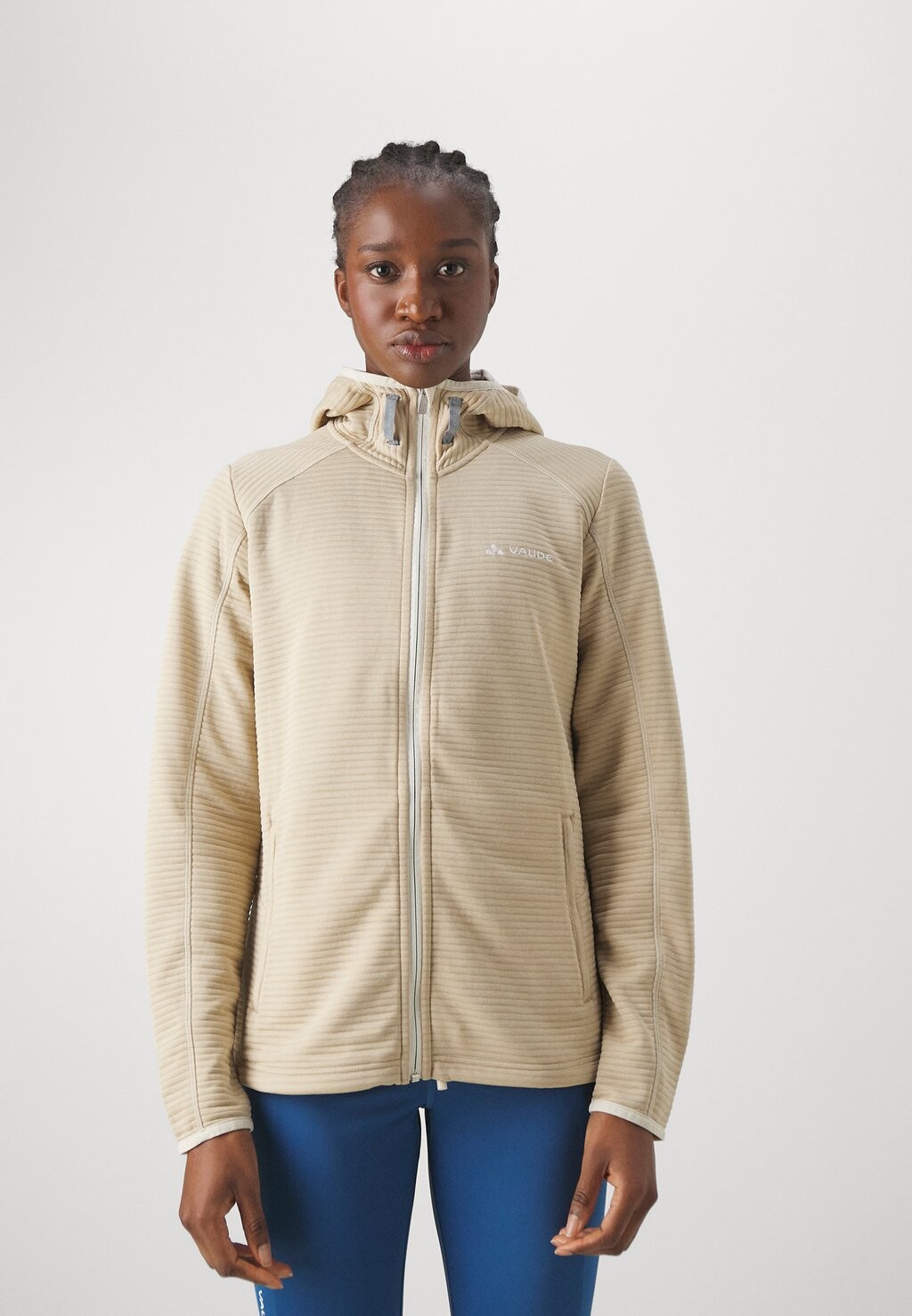 

Флисовая куртка WOMENS SKOMER HIKING JACKET Vaude, цвет beige
