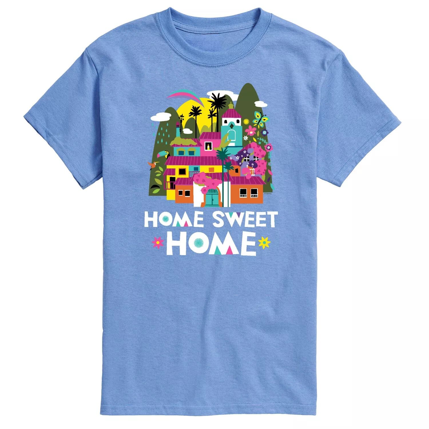 

Мужская футболка с рисунком Disney's Encanto Home Sweet Home Licensed Character