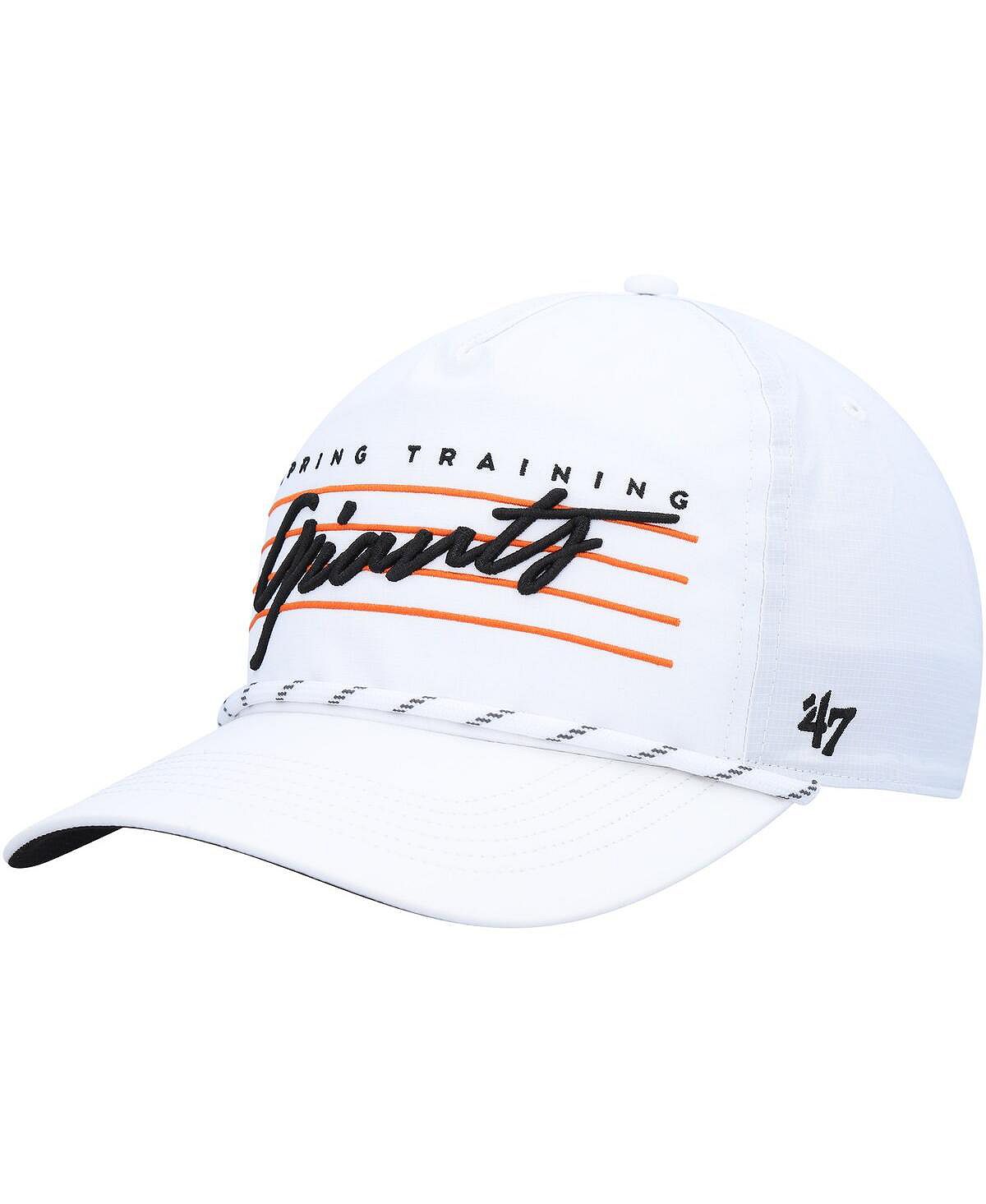 

Мужская белая кепка San Francisco Giants Downburst Hitch Snapback '47 Brand