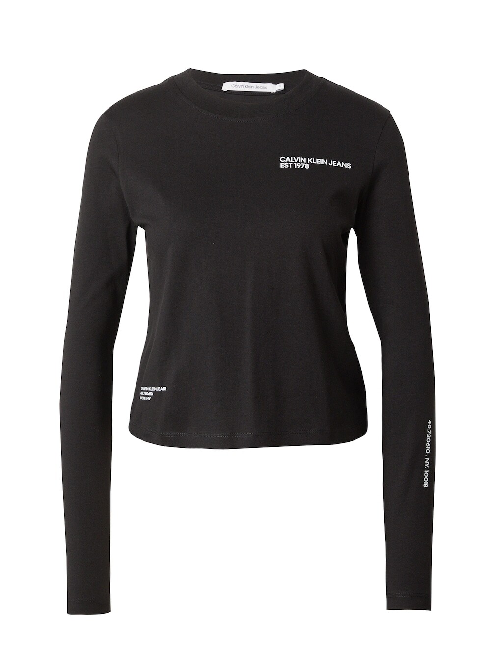 

Рубашка Calvin Klein MULTI PLACEMENT, черный