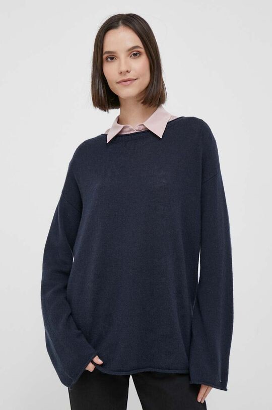 

Шерстяной свитер Tommy Hilfiger, темно-синий