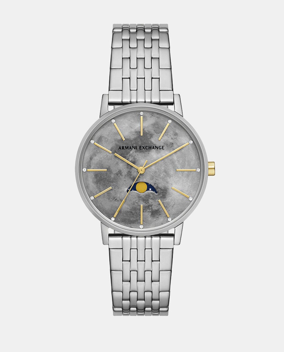 

Многофункциональные женские часы из стали AX5585 Armani Exchange, серебро