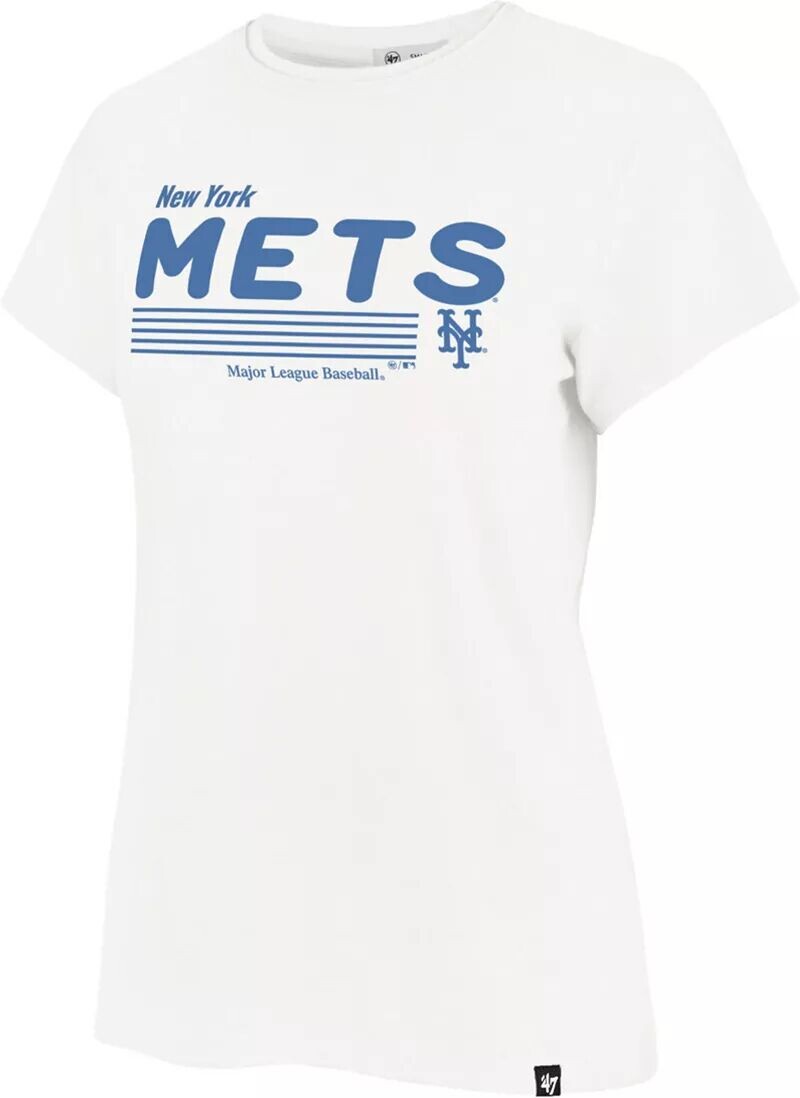 

Женская белая футболка Harmonize Franklin '47 New York Mets