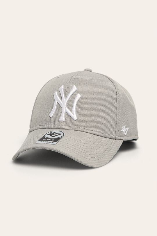 

Кепка MLB New York Yankees. 47brand, серый