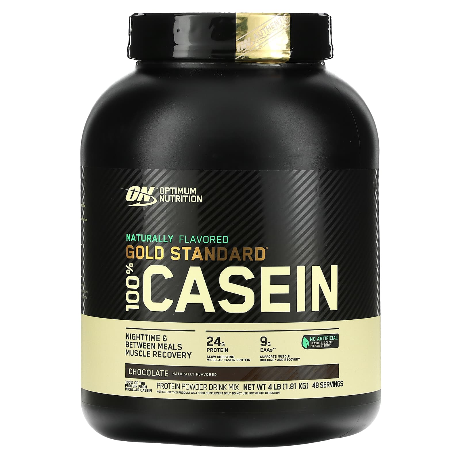 

Gold Standard 100% Casein, с натуральными ароматизаторами со вкусом шоколадного крема, 1,81 кг (4 фунта), Optimum Nutrition