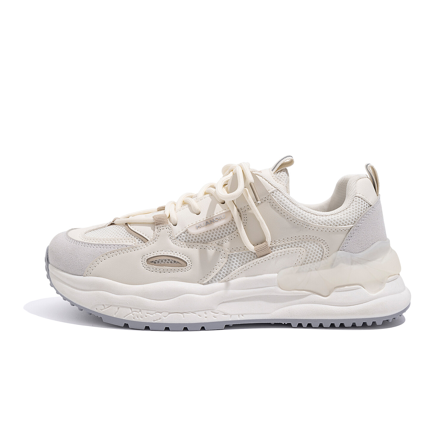 

Кроссовки HUANQIU Chunky Sneakers Men Low-top Beige, бежевый