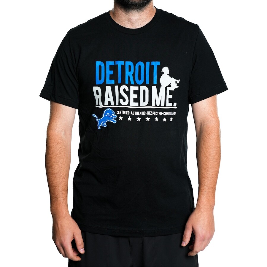

Футболка с коротким рукавом Three Thirteen Detroit Lions, черный
