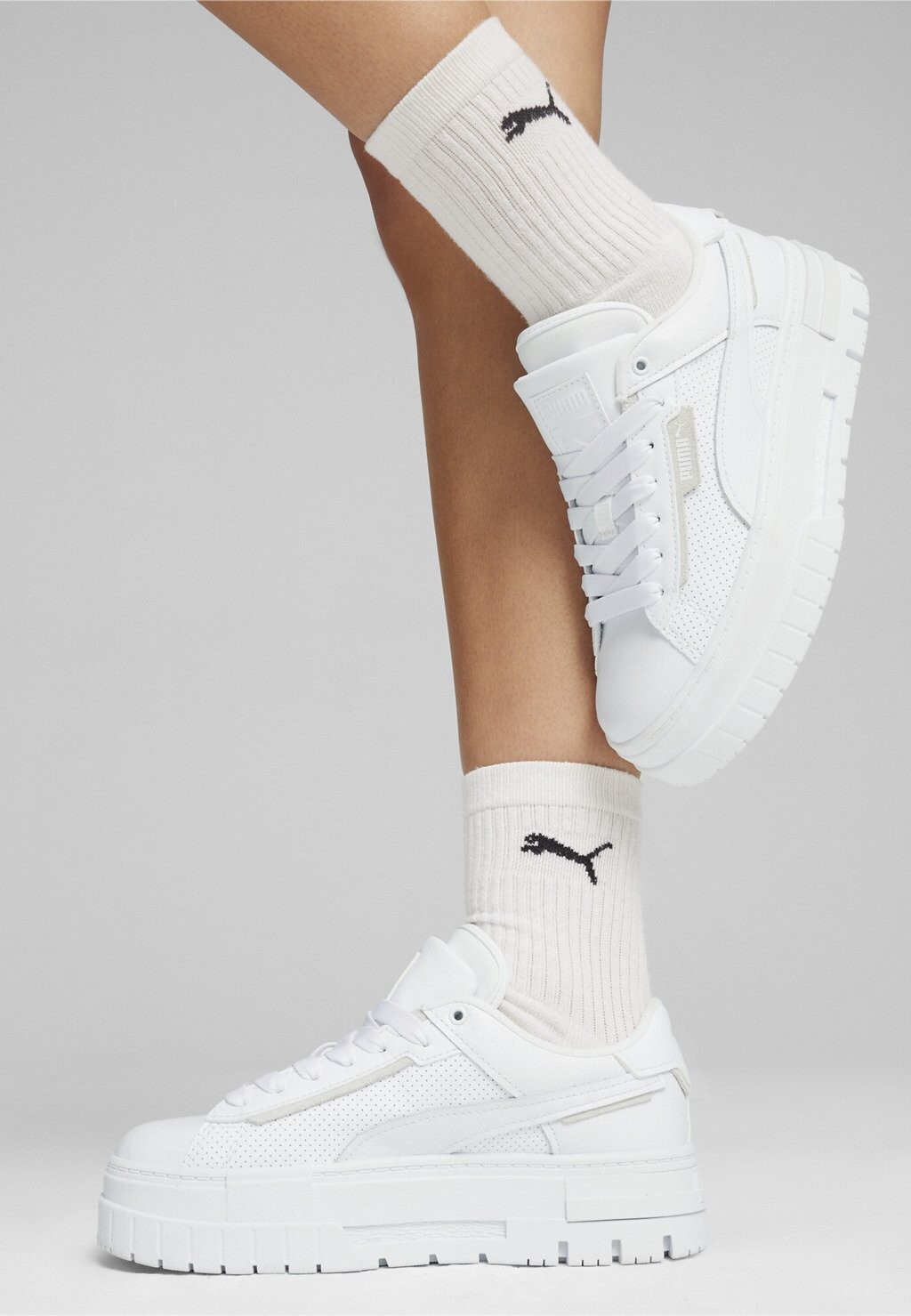 

Кроссовки низкие MAYZE CRASHED Puma, цвет white