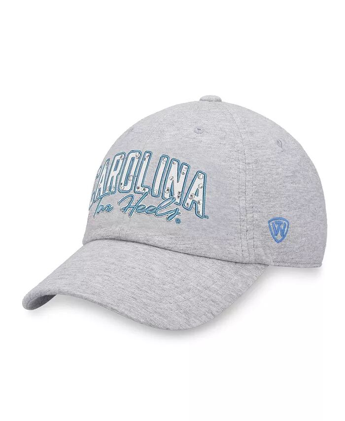 

Женская серая шляпа North Carolina Tar Heels с регулируемой шляпой Christy Top Of The World, серый