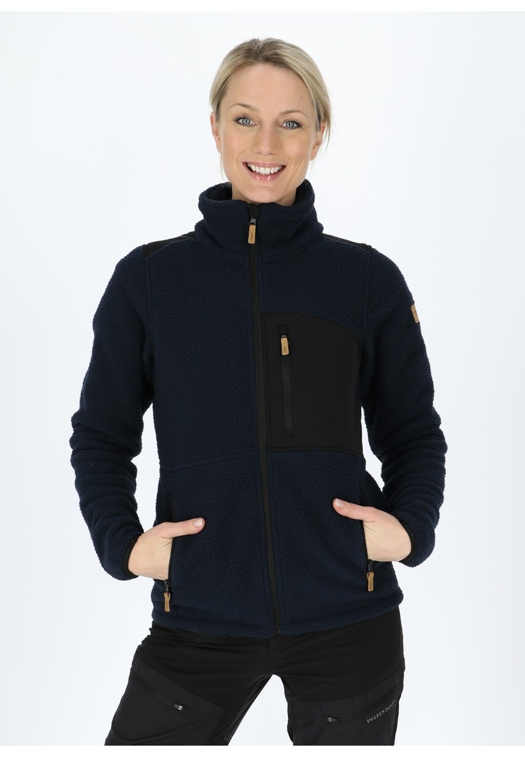 Флисовая куртка NORDKAP PILE Swedemount, цвет navy black уличная куртка swedemount цвет navy
