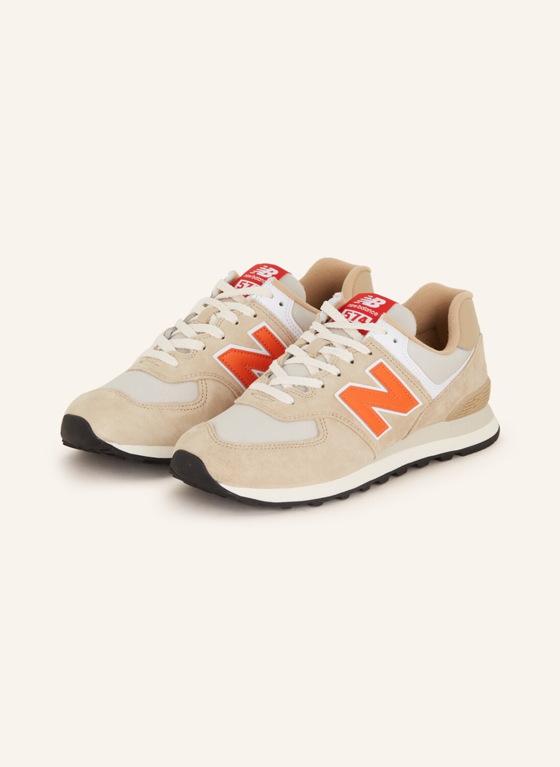 

Кроссовки new balance 574, оранжевый
