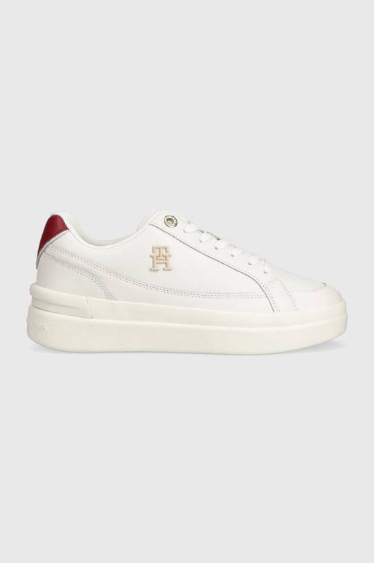 Кроссовки TH ELEVATED COURT SNEAKER Tommy Hilfiger, белый кроссовки th elevated feminine runner gld tommy hilfiger белый