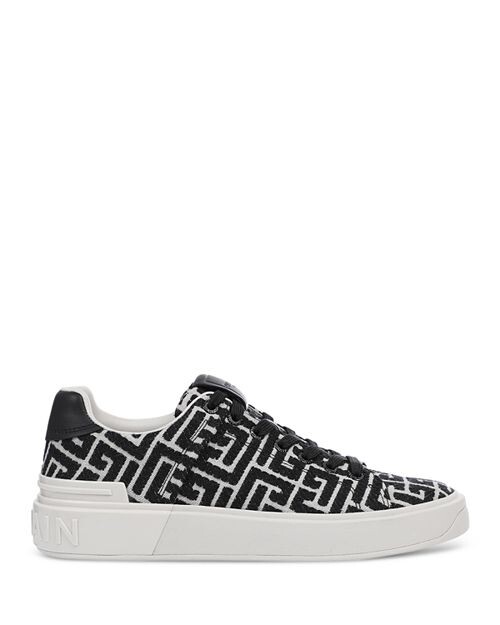 

Женские низкие кеды B-Court Balmain, цвет Black