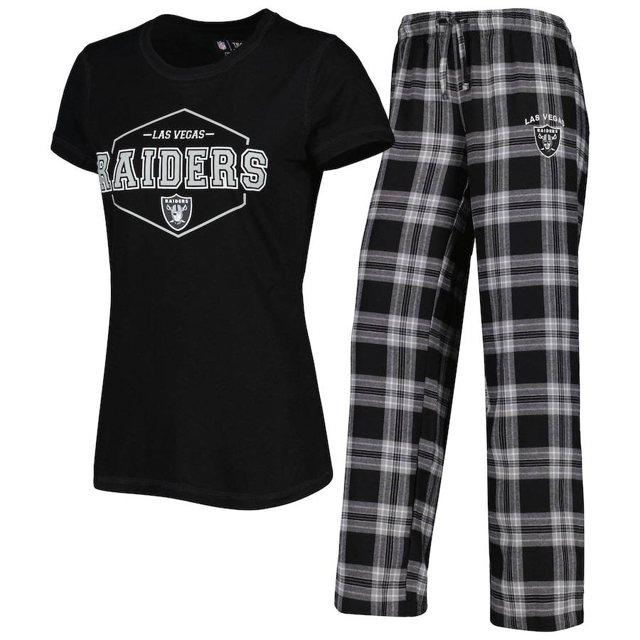 

Пижамный комплект Concepts Sport Las Vegas Raiders, черный