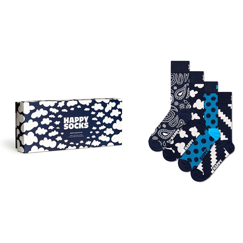 

Носки Happy Moody Bluess Gift Set Half 4 шт, разноцветный