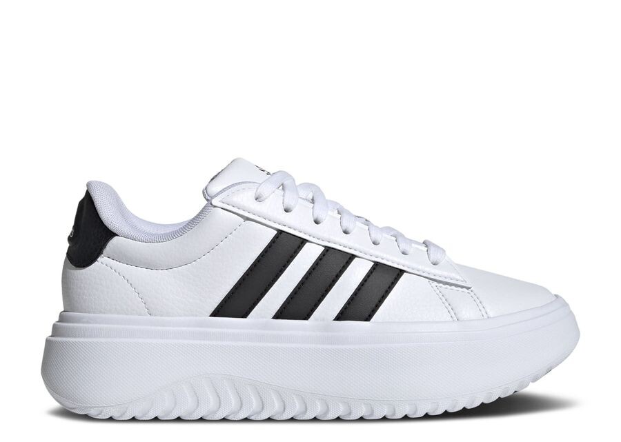 

Кроссовки adidas Wmns Grand Court Platform, белый/черный