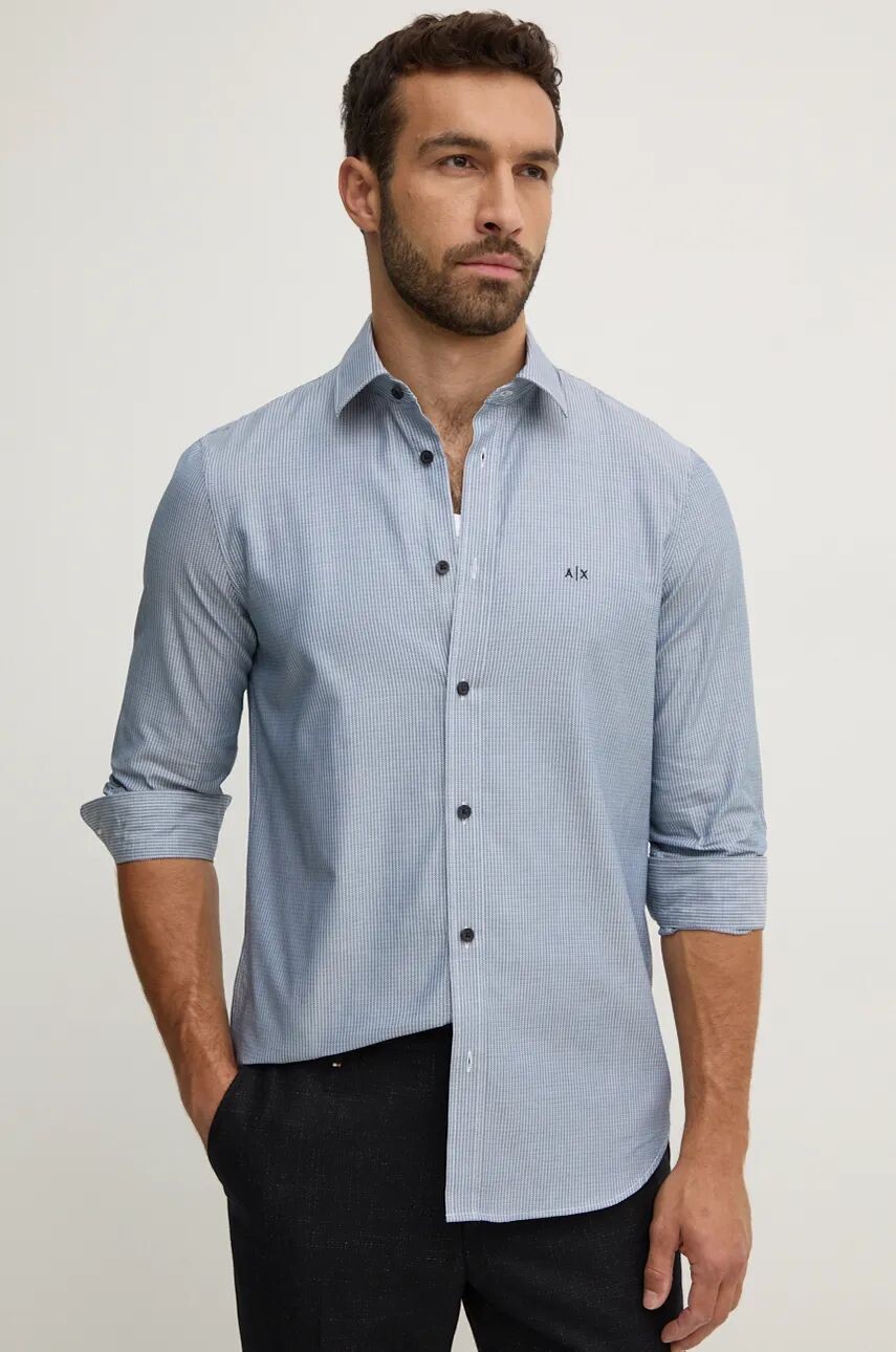 

Рубашка Армани Обмен Armani Exchange, синий
