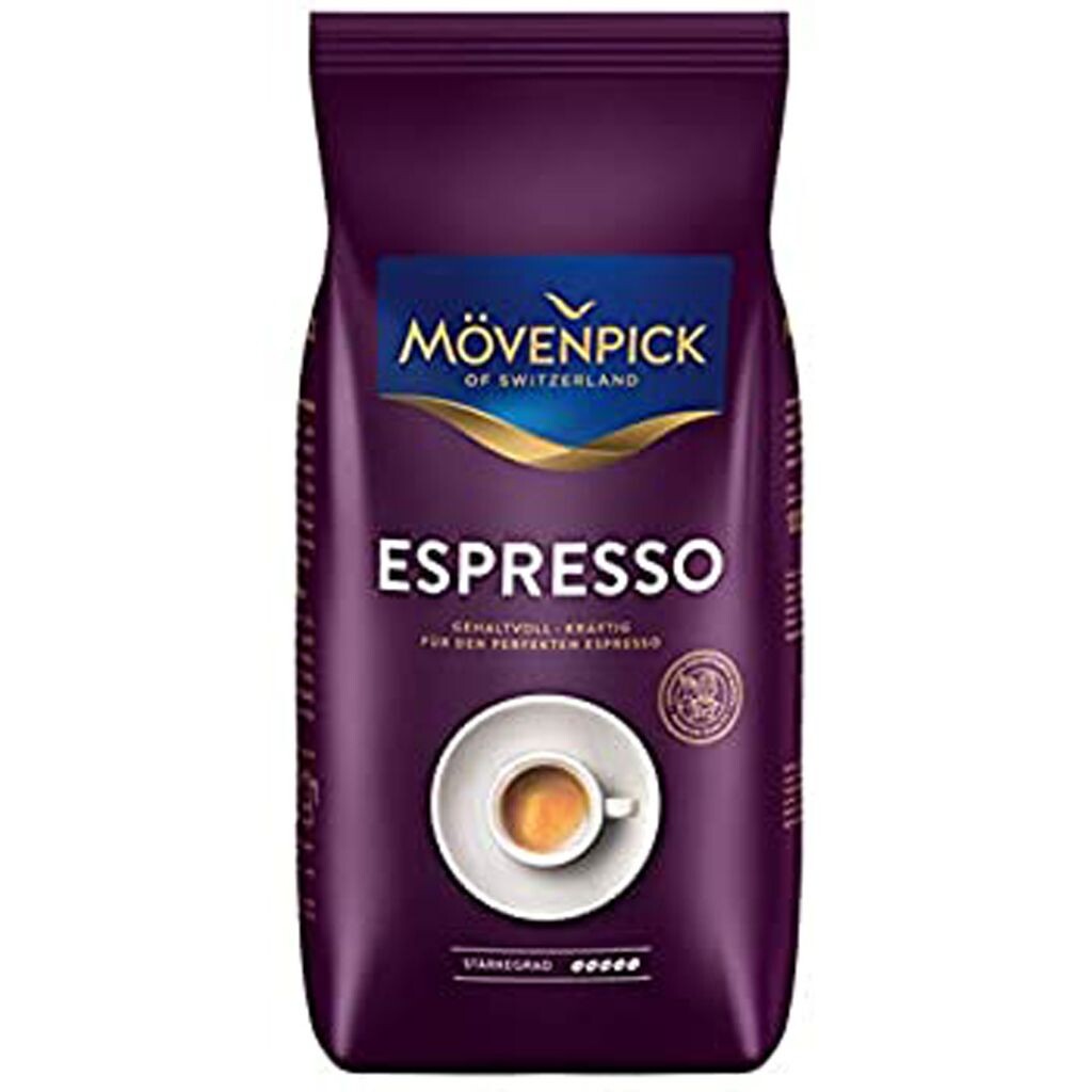 

Mövenpick Espresso в зернах Арабика Робуста 1000 г, 4 шт. Mövenpick