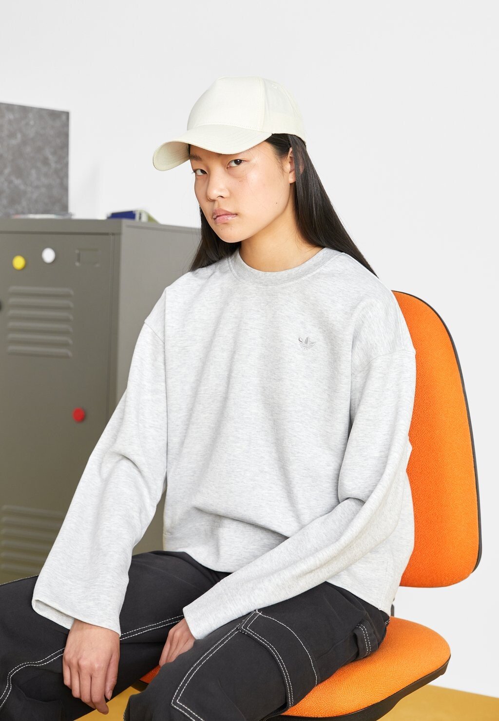 

Толстовка adidas Originals Collegepaita, серый вереск