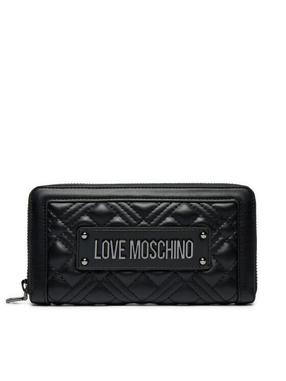 

Большой женский кошелек Love Moschino, черный
