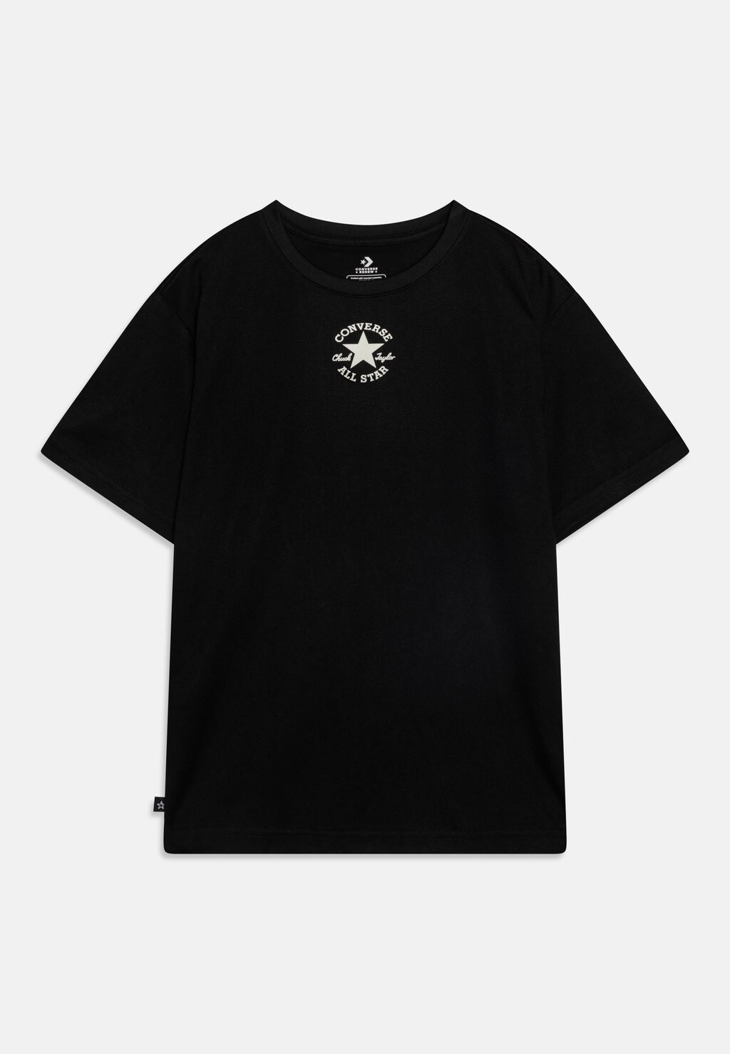 

Базовая футболка SUSTAINABLE CORE TEE UNISEX Converse, цвет black