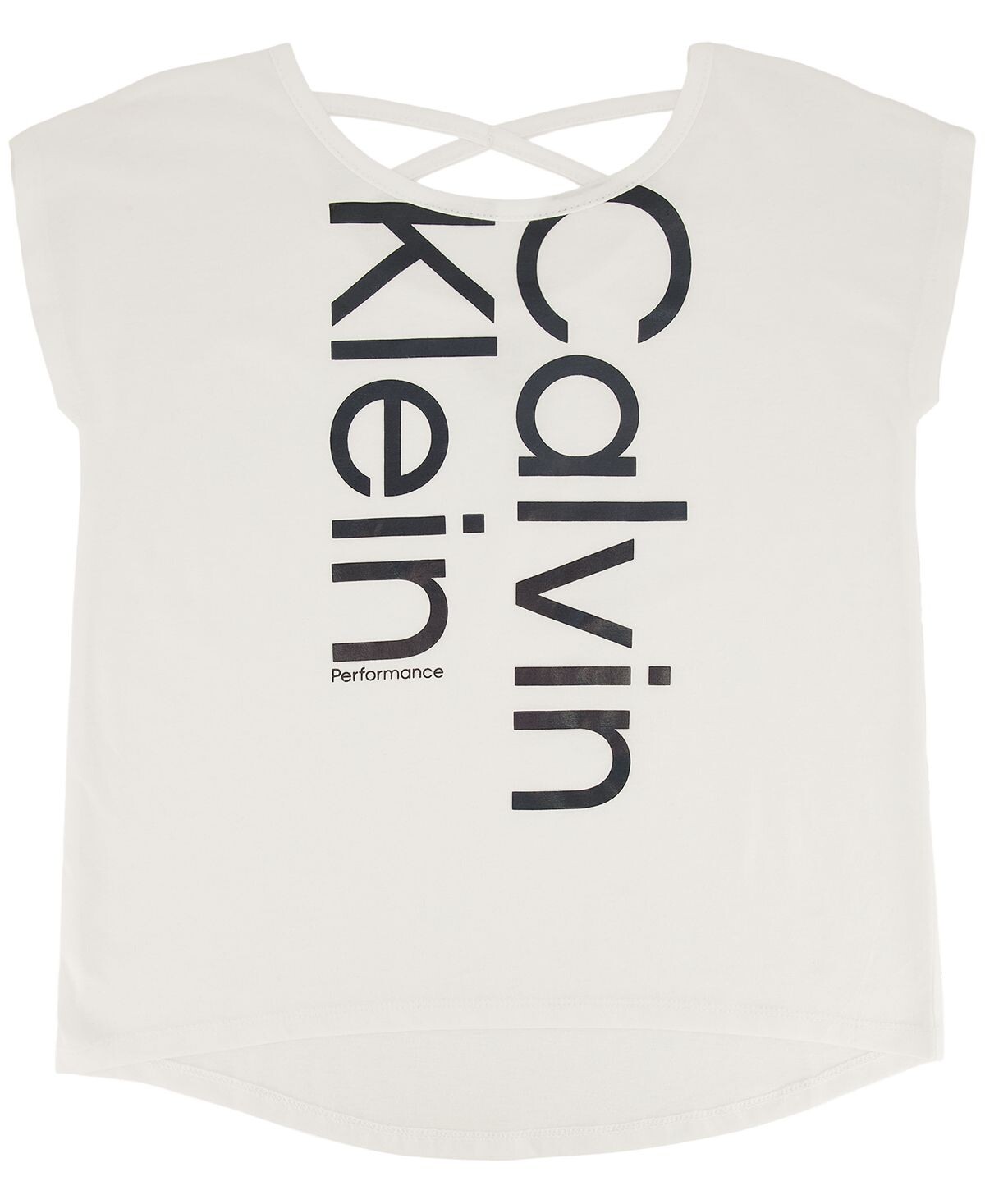 

Футболка с логотипом Big Girls Calvin Klein