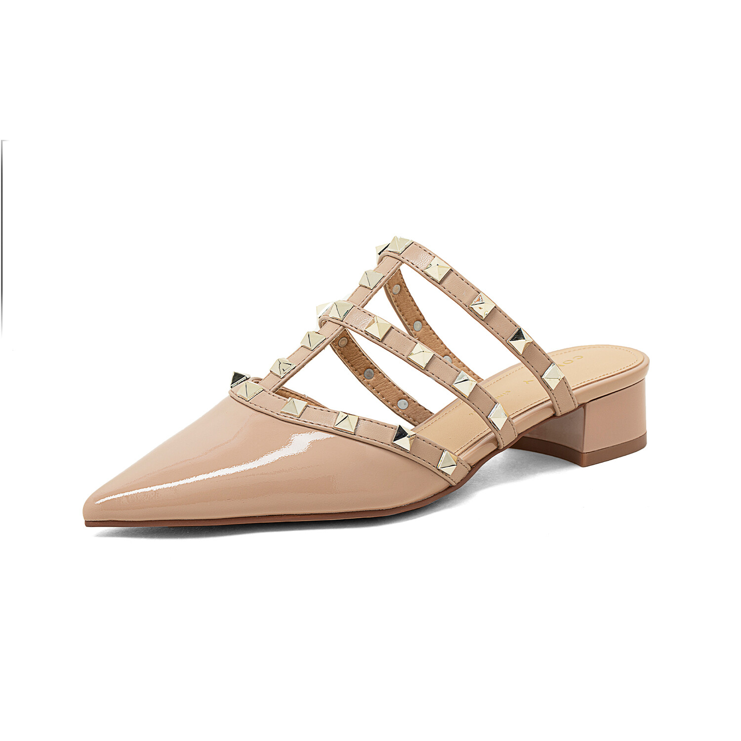 

Мюли женские с закрытым носком женские Comely, цвет Off White/Beige