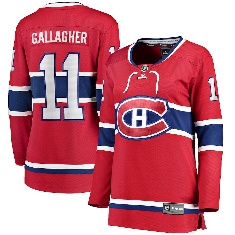 

Джерси Fanatics Branded Montreal Canadiens, красный