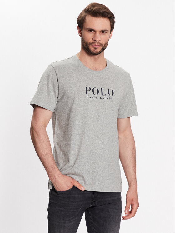 

Футболка стандартного кроя Polo Ralph Lauren, серый