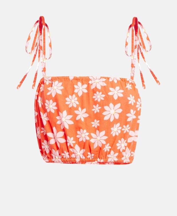

Укороченный топ Billabong, красный