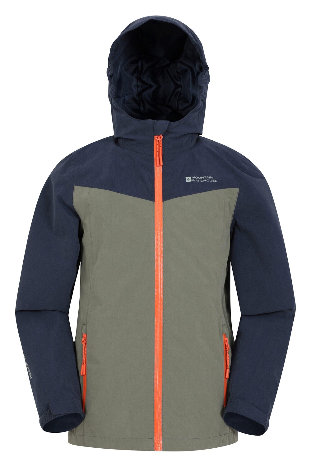 

Куртка Trail Extreme с цветными блоками, водонепроницаемое пальто с капюшоном Mountain Warehouse, синий