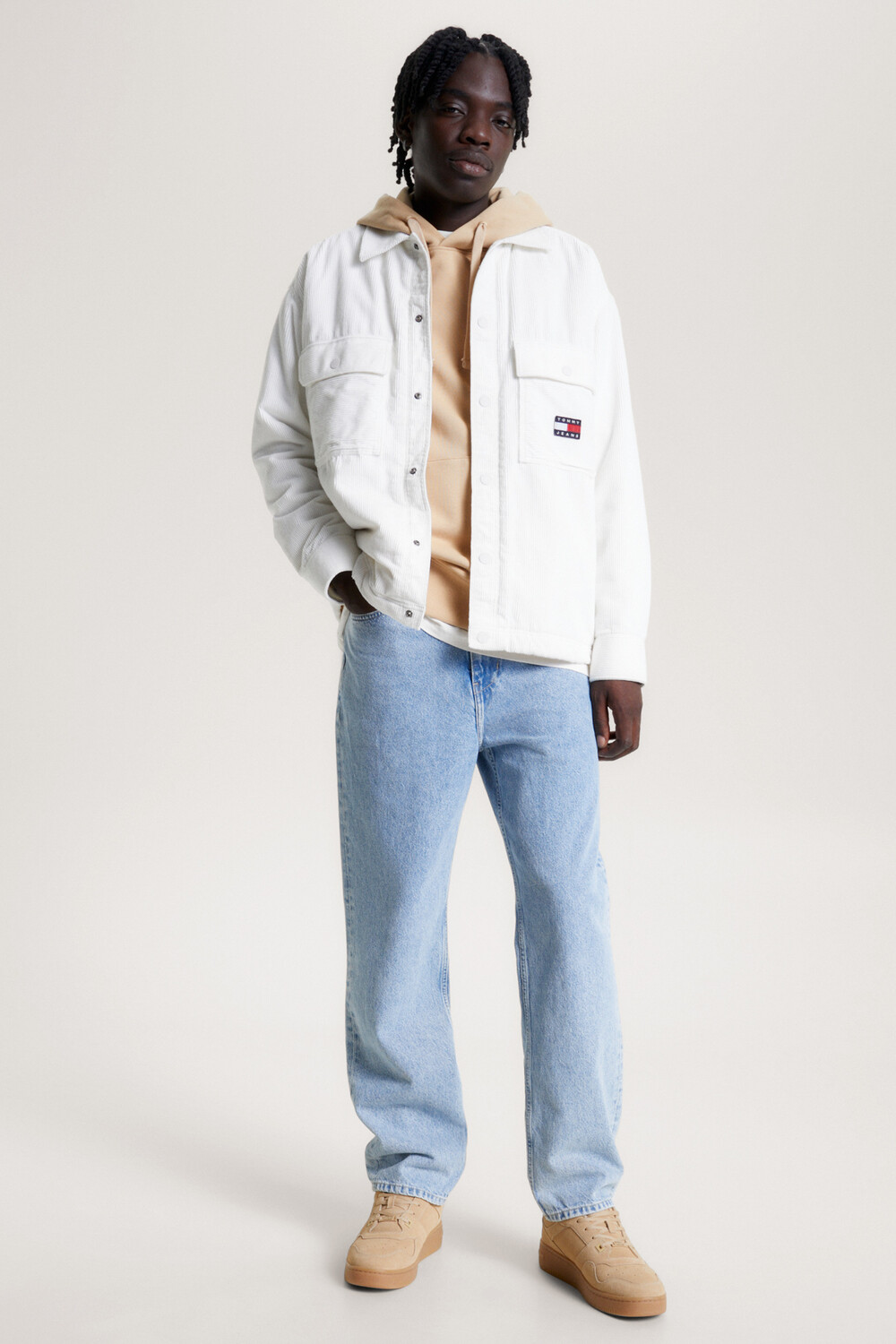 

Брюки мужские джинсовые светлые Tommy Hilfiger, темно-синий