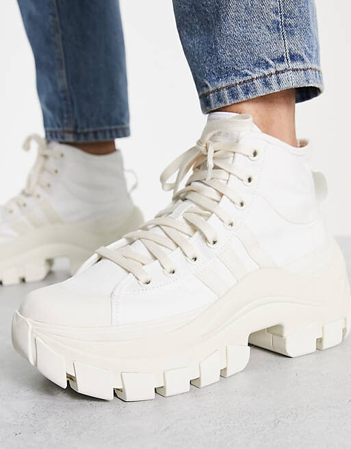 

Белые кроссовки adidas Originals Nizza Hi, Белый