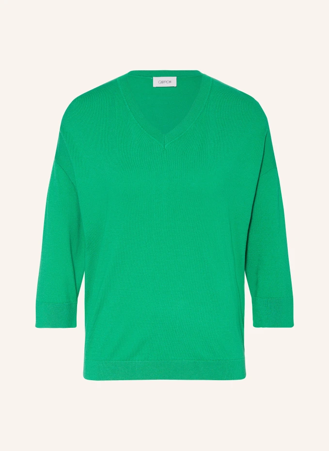 Трикотажная рубашка с рукавами 3/4 Cartoon, зеленый
