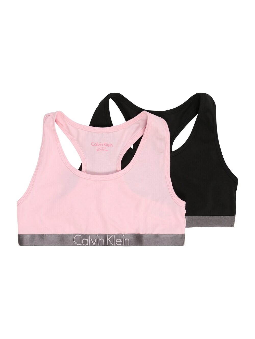 

Бюстгальтер без косточек Calvin Klein, темно-розовый/черный