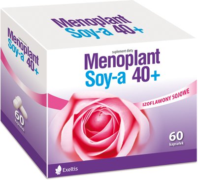 Menoplant Soy-a 40+, пищевая добавка, 60 капсул ASA