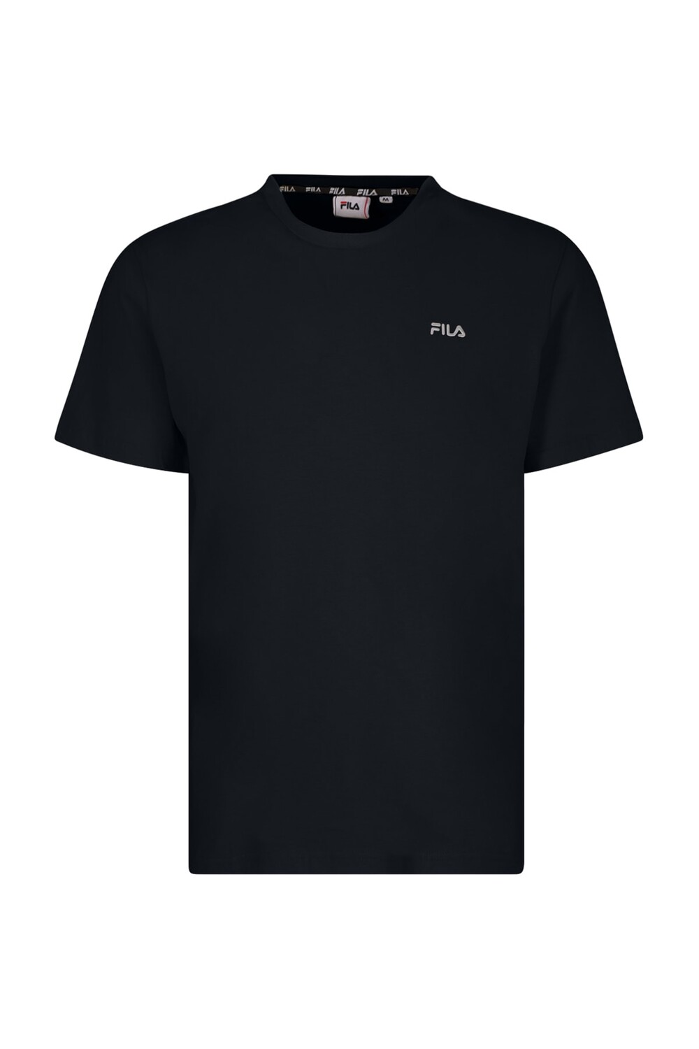 

Женская/девчачья черная футболка Fila, черный