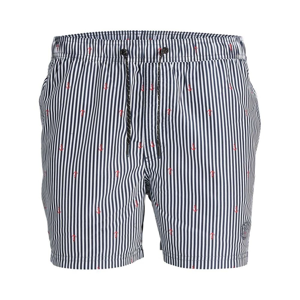 

Шорты для плавания Jack & Jones Slim Mini Stripe 146704VTPE23, синий