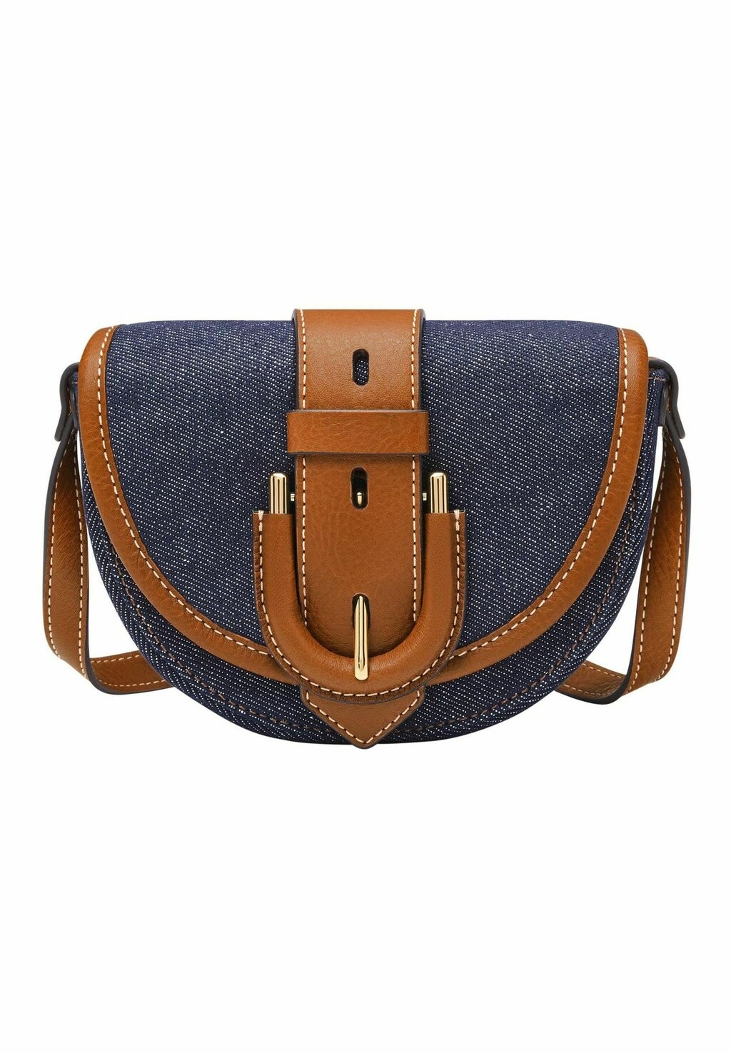 

Сумка на плечо Harwell Small Flap Fossil, цвет denim