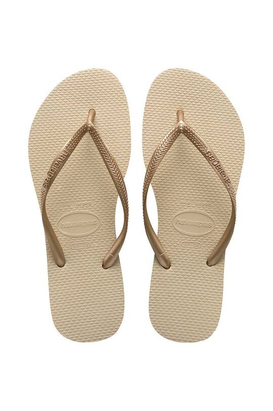 Шлепки Havaianas, золото