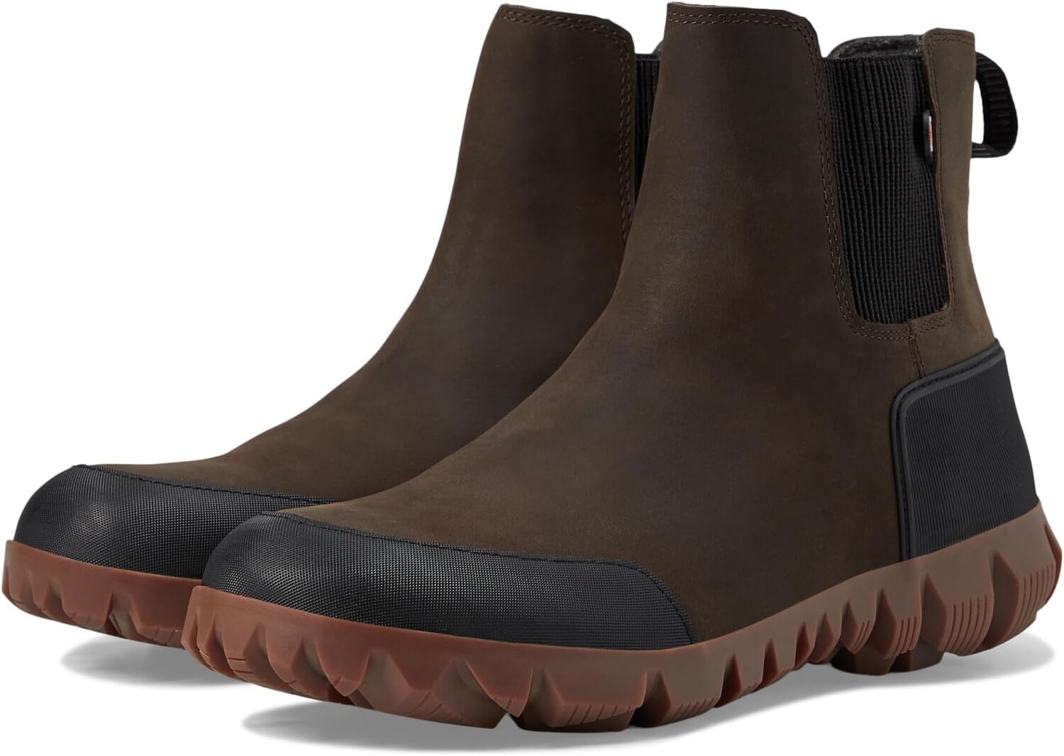 

Зимние ботинки Arcata Urban Leather Chelsea Bogs, цвет Chocolate