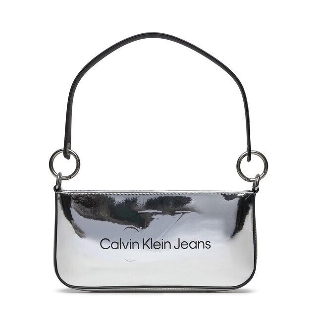 

Сумка Calvin Klein Jeans SculptedShoulder, серебро