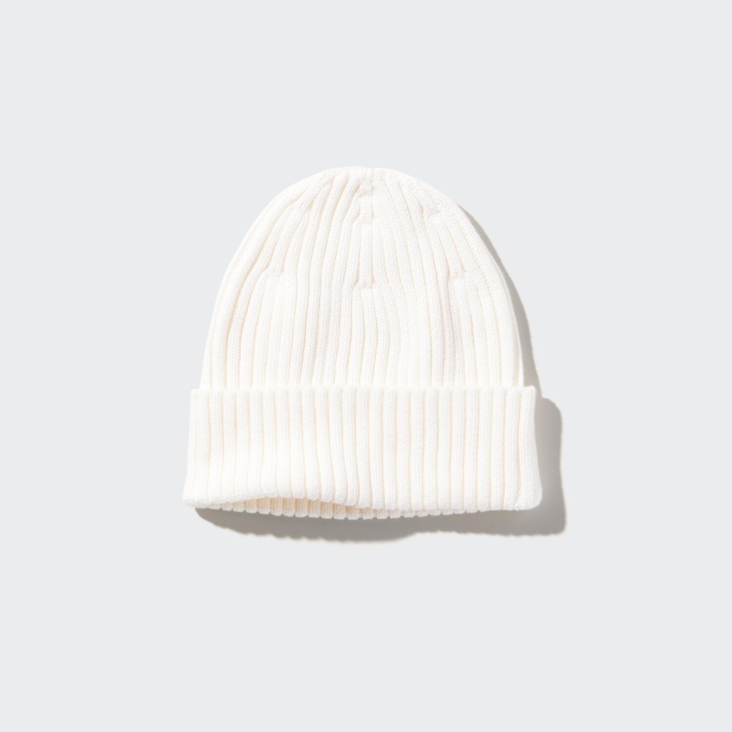 

Шапка Uniqlo мужская хлопковая, молочный
