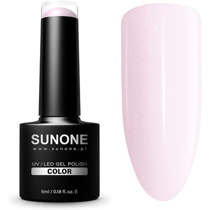 цена УФ/светодиодный гель-лак Цветной гибридный лак для ногтей R02 Розовый 5 мл, Sunone