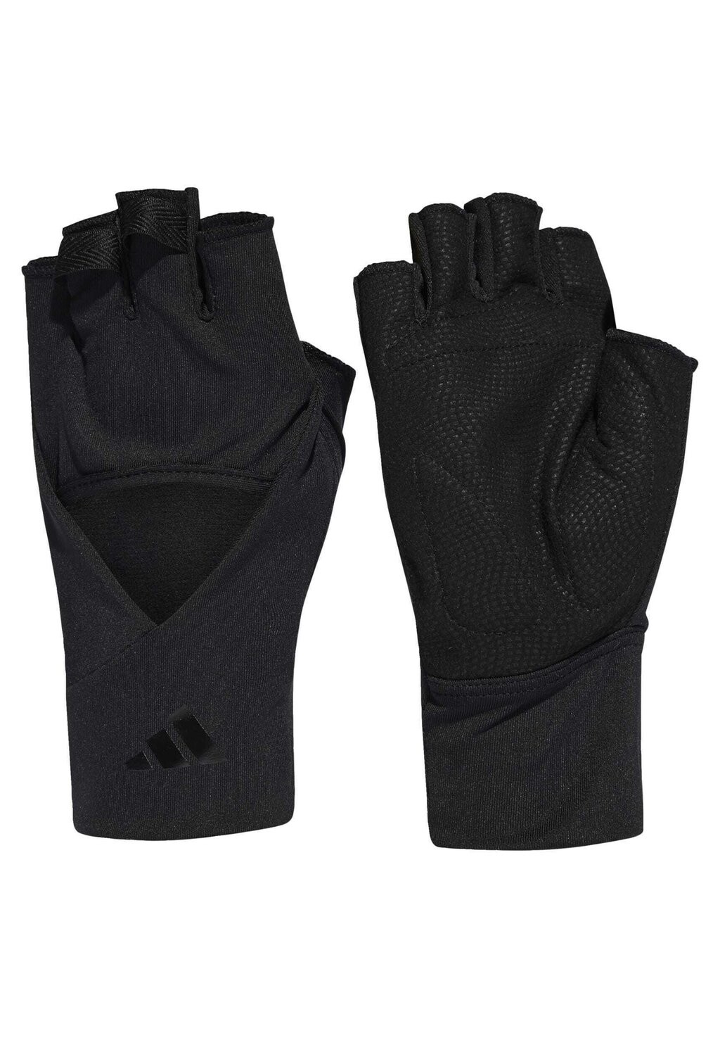 

Перчатки до половины пальцев Adidas, черный