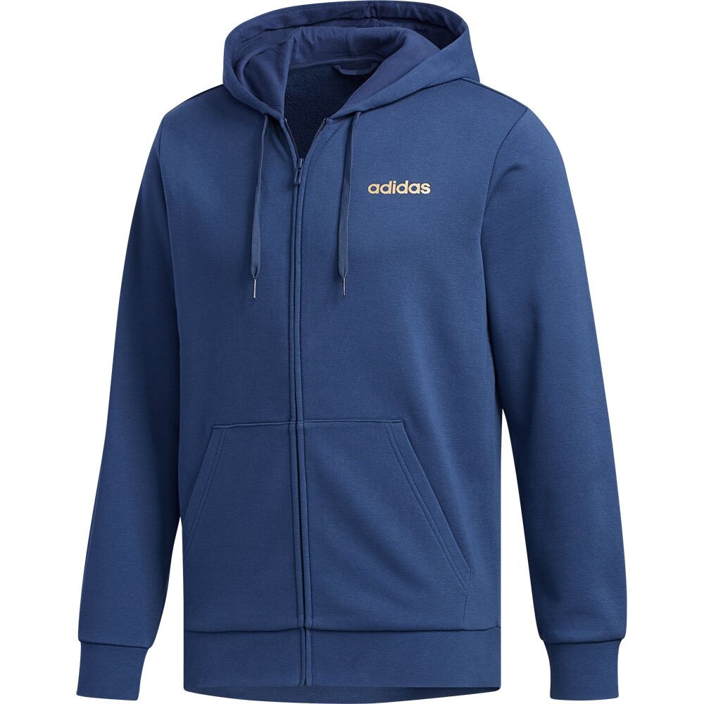 

Толстовка adidas Essentials Branded Full Zip, синий