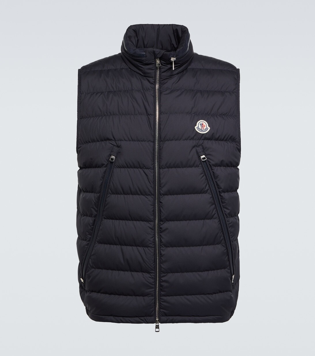 

Албыт пуховый жилет Moncler, черный
