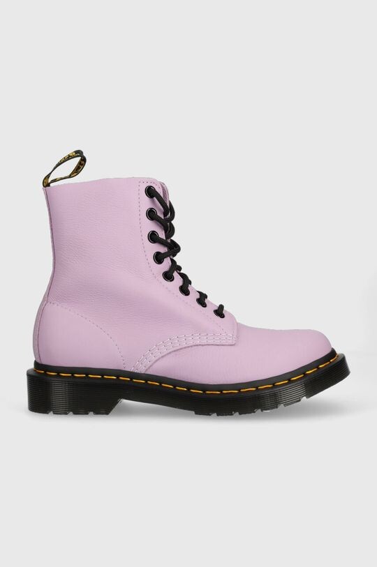 

1460 Pascal кожаные мотоциклетные ботинки Dr. Martens, фиолетовый