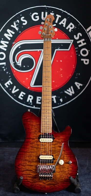 

Электрогитара Ernie Ball Music Man Axis Roasted Amber Quilt