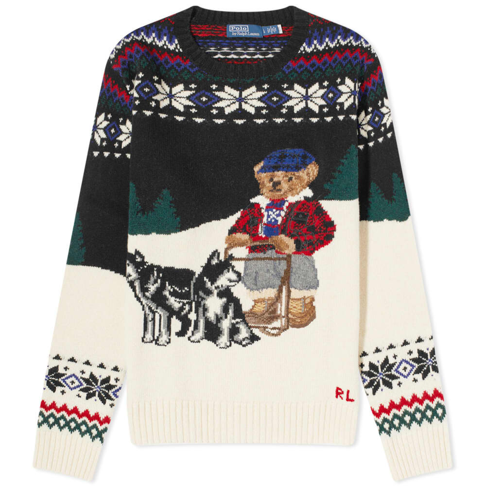 

Вязаные собачьи упряжки Polo Ralph Lauren с медведем